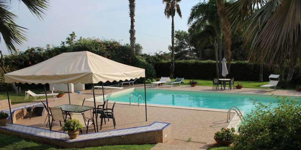 Villa con piscina per vacanze a Marsala