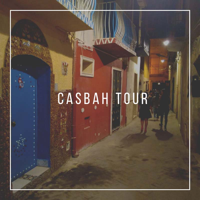 Visite guidate alla Casbah e casa con la Porta Blu di Mazara del Vallo