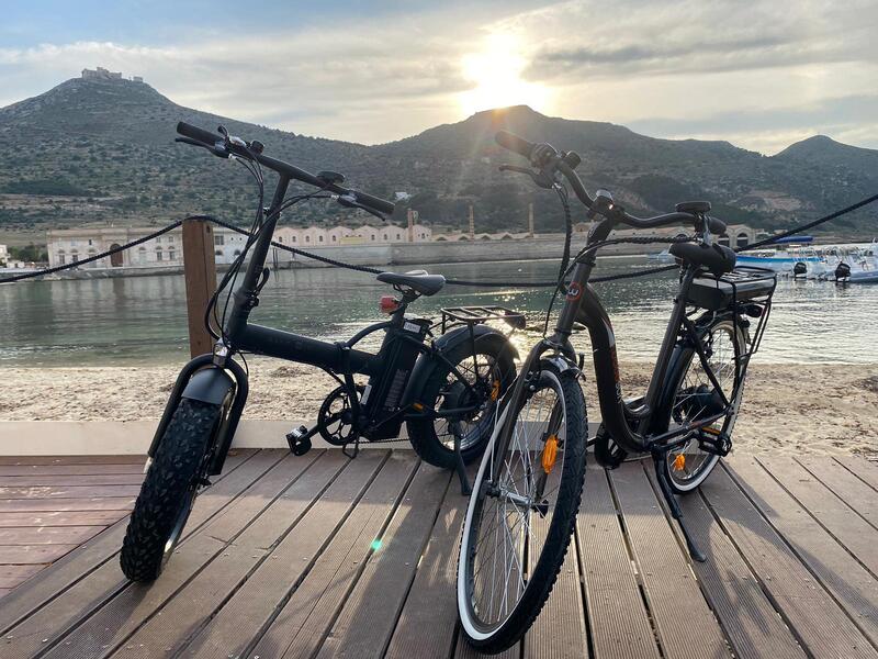 Fat Bike e City Bike elettriche a Favignana